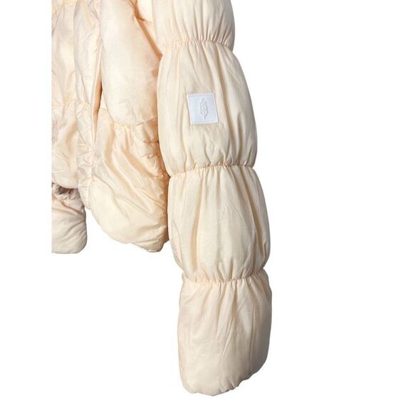 NEW Free People FP Movement In A Bubble Puffer Jacket Medium Cream - Picture 6 of 10